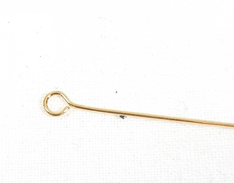 Appr&ecirc;ts bijoux: Lot de clous m&eacute;tal avec oeil 