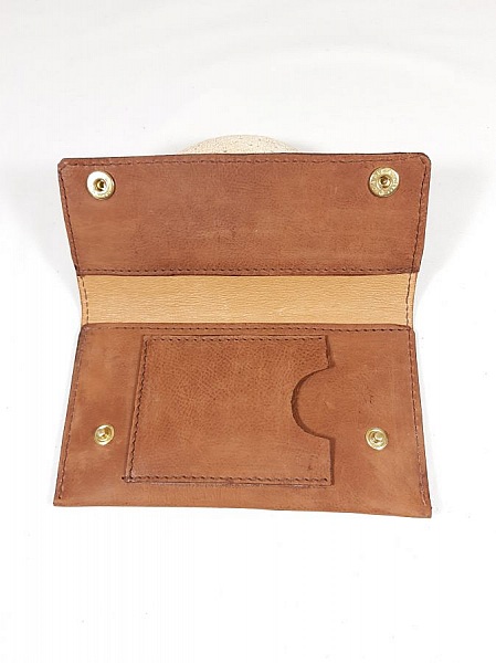 Tobaksring i sl&auml;tt getl&auml;der, Havannaf&auml;rg