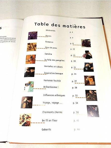 Livre: bijoux de sac et de portables